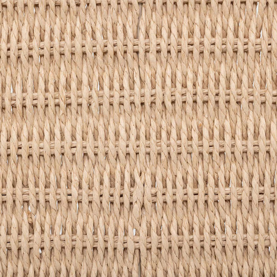 Wandregal Raffia Natur 32x24x25cm