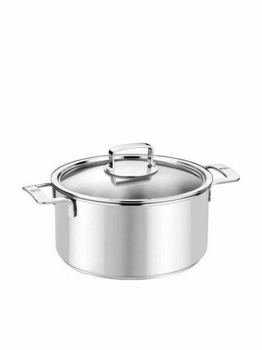 Bra Signature Shallow Stainless Steel Pot 20cm