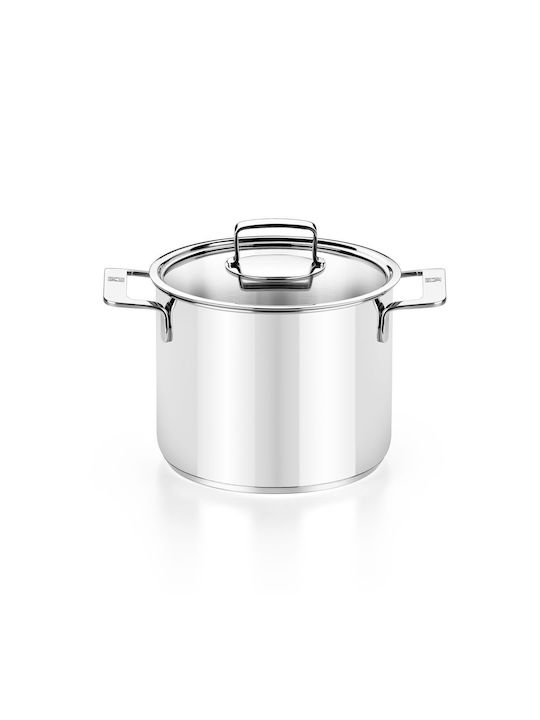 Bra Signature Deep Stainless Steel Pot 5lt / 20cm