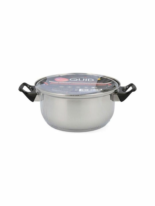 Quid Habitat Deep Stainless Steel Pot 20cm