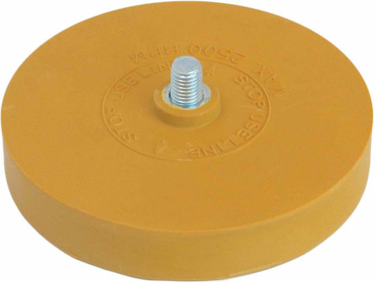 Radieră pentru Îndepărtarea Impurităților Adezive Disc de Cauciuc 88x15mm Curățare Adezivă