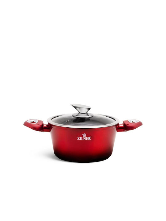Zilner Cookware Set of Cast Aluminum with Non-stick Coating 15pcs