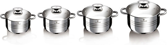 Blaumann Gourmet Line Stainless Steel Pots Set 8 Pieces