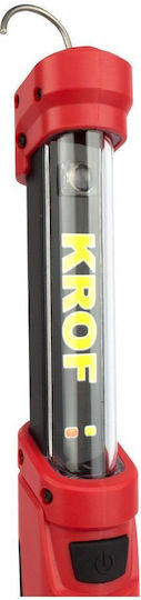 KROFtools Lanternă de lucru Reîncărcabilă LEDLumini de lucru și de sit, cu luminozitate până la 2000lm