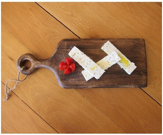 Nakaro Wood Wooden Serving Platter with Handle 38x14.5cm