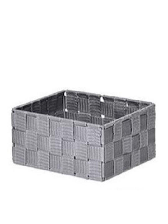 Atmosphera Storage Basket Fabric Gray 20x16x10cm 1pcs