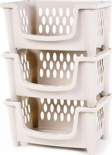 Homeplast Carina Aufbewahrungskorb Kunststoff 48.5x34x25cm 1Stück