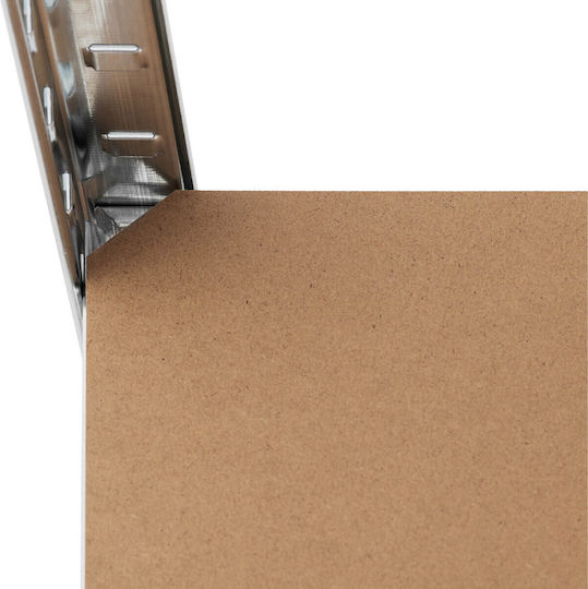 Raft de depozitare metalic 5 polițe 750 kg 100 x 60 x 197 cm gri