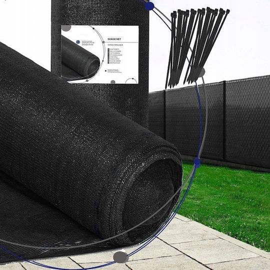 Δίχτυ Σκίασης Γκρι σε Ρολό 1.5x2m 140gr/m²