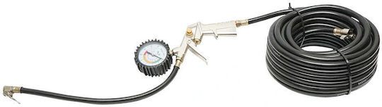 Tire Inflation Gun Analog Pressure Gauge 13m Hose