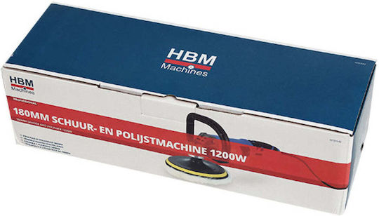 180mm 1200w Polishing Sanding Machine Hbm