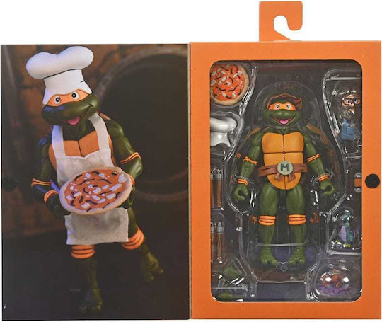 Teenage Mutant Ninja Turtles Cartoon Michelangelo VHS Ultimate Action Figure 18cm