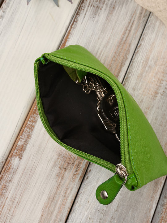 Leather Women's Wallet Classic with RFID Green