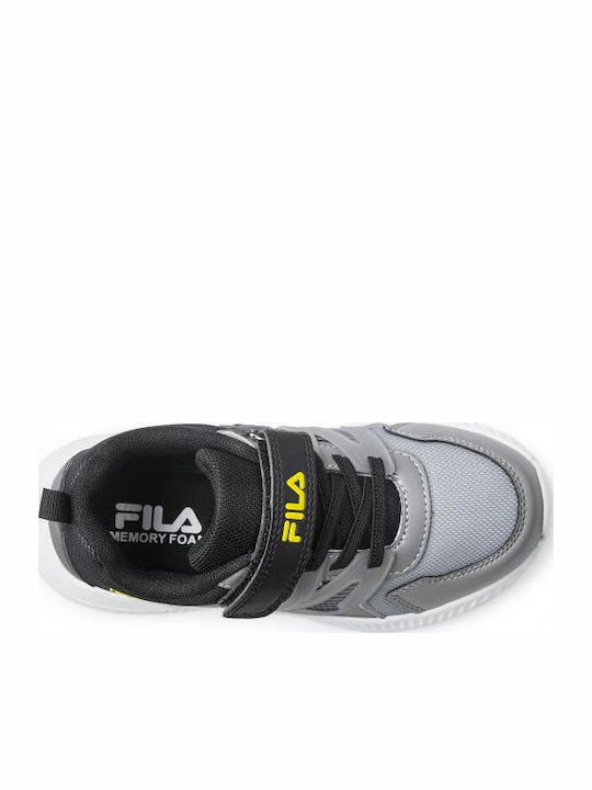 Memory Fast 5 V Kinder Sportschuhe Laufen mit Bügel- und Schleifenverschluss Gray
