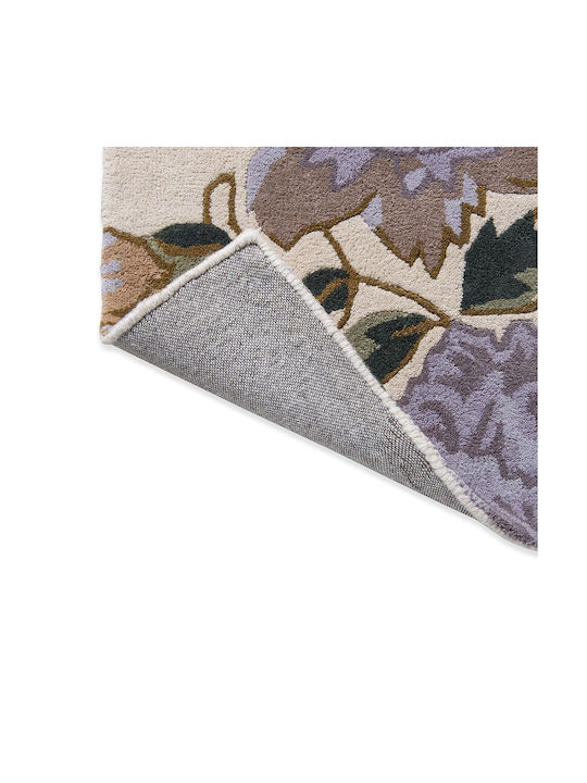 Laura Ashley Wendling Floral Lucrat manual Covor Rectangular Din lână Violet