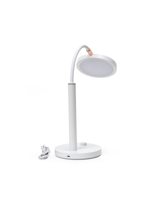 Platinet LED Φωτιστικό Γραφείου σε Λευκό Χρώμα