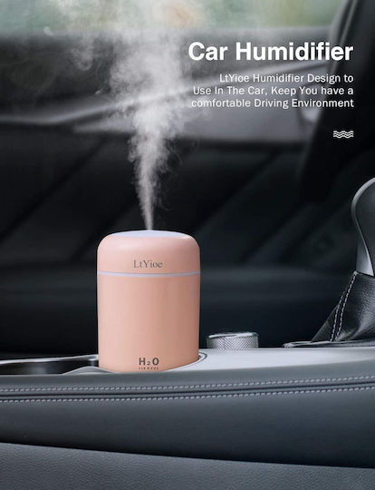 Diffuser Humidifier Rgb Lights 2 Modes Premium Deosebit Model Pink Original Deals