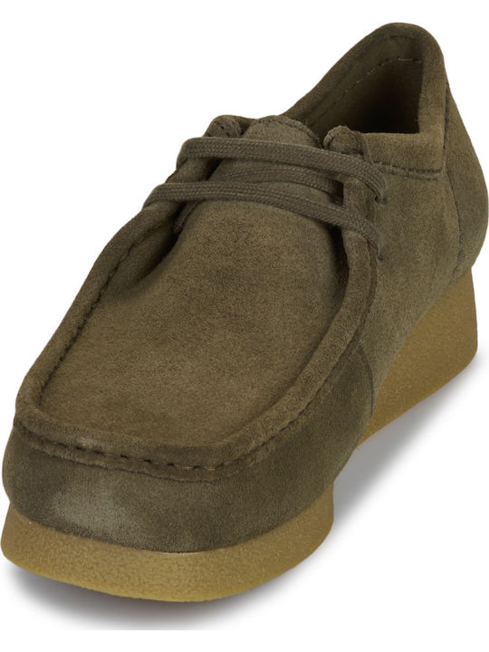 Wallabee Herren Mokassins in Braun Farbe