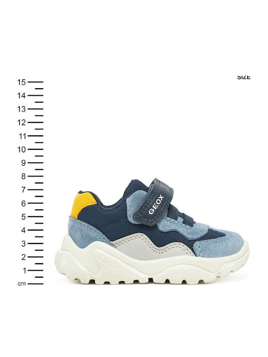 Ciufciuf Kinder Sneaker Anatomisch mit Bügel- und Schleifenverschluss Blau