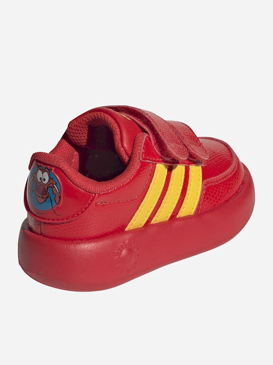 Breaknet Παιδικά Sneakers με Σκρατς Κόκκινα