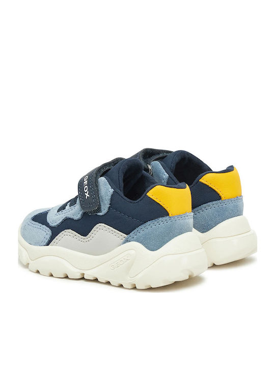 Ciufciuf Kinder Sneaker Anatomisch mit Bügel- und Schleifenverschluss Blau