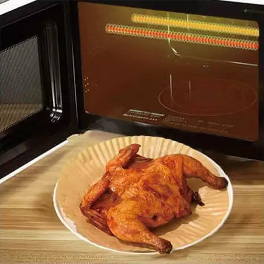 Klausberg Αντικολλητικά Χαρτιά για Air Fryer 16x16εκ. 100τμχ