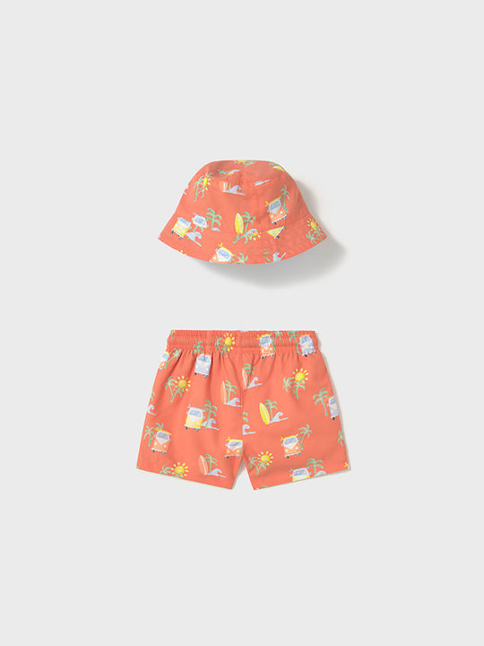 Mayoral Kids Swimwear Swimwear Set Coral