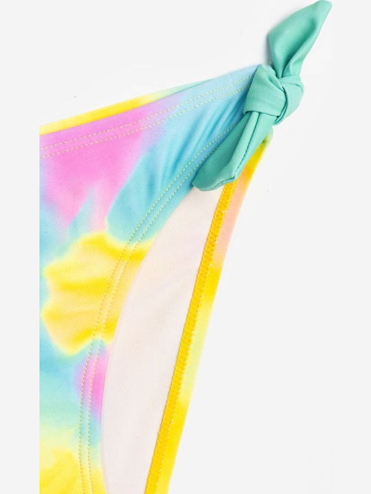 Funky Kids Swimwear Bikini Phosphorescent Mint, Multicolored