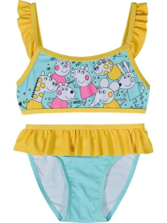 Stamion Peppa Pig Costum De Baie Pentru Copii Bikini Multicolor