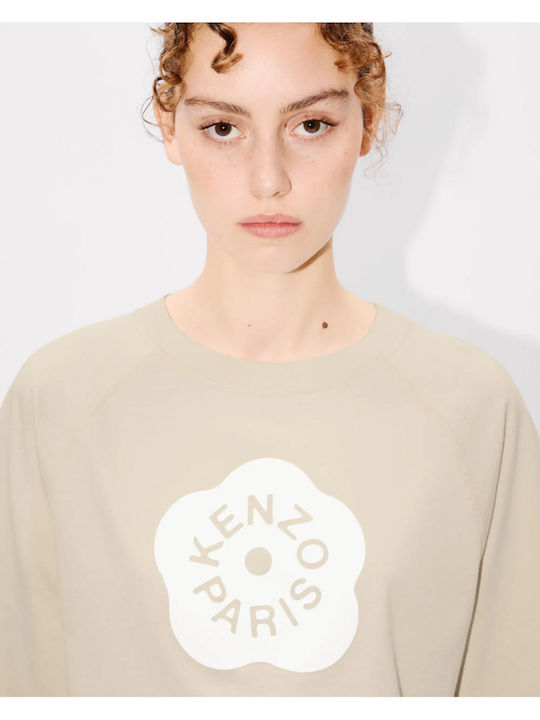 Boke Flower Γυναικείο T-shirt Floral Cream