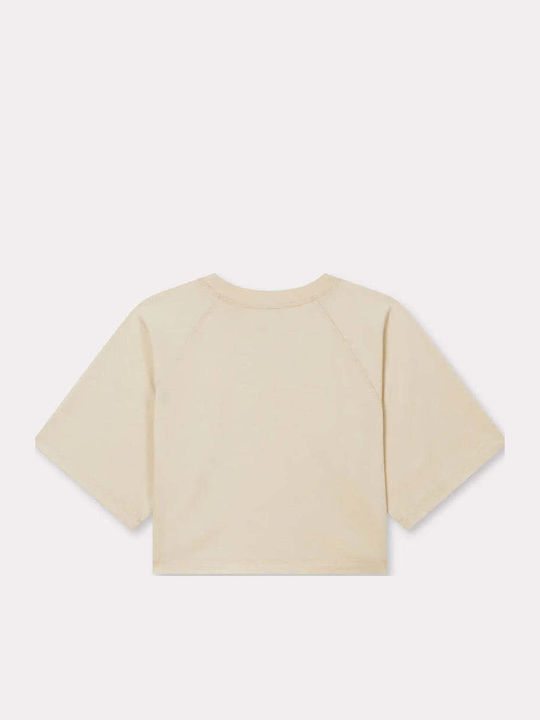 Boke Flower Γυναικείο T-shirt Floral Cream