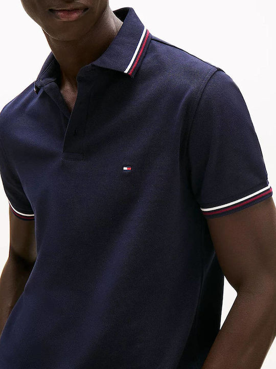 Polo Short Sleeve Blouse Navy Blue MW0MW37346 DW5