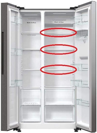 Suport rigid pentru sticle Gorenje 889055 Side-by-side