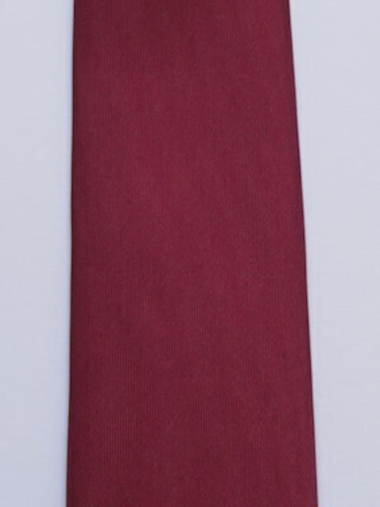Victoria Tie for Teens Plain Satin Red