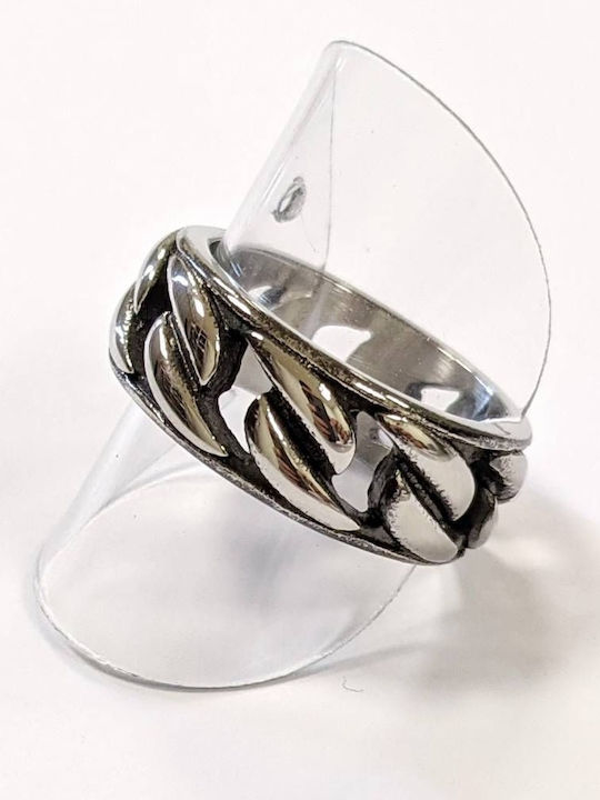 Tatu Moyo Men's Steel Ring Tatu Moyo Men's Steel Ring