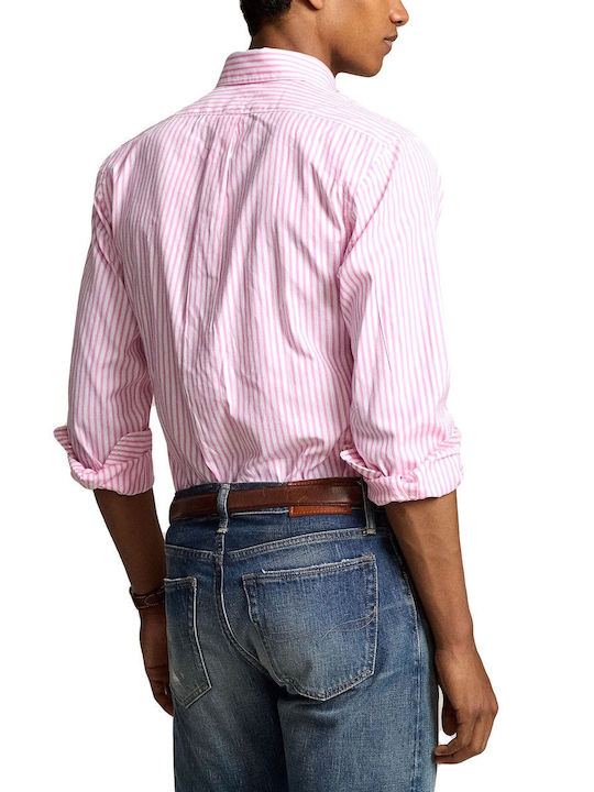 Ralph Lauren Shirt Pink-white