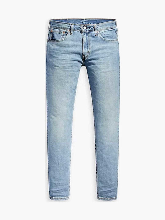 512 Ανδρικό Παντελόνι Τζιν Ελαστικό με Slim Tapered Εφαρμογή Μπλε