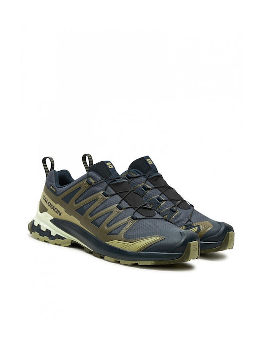 Xa Pro 3d V9 Sport Shoes Running Gray Waterproof with Gore-Tex Membrane