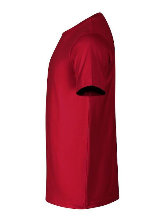 Malfini Ανδρικό Διαφημιστικό T-shirt Κοντομάνικο Marlboro Red