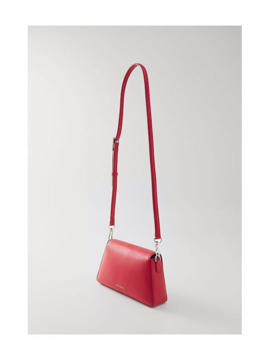 Karl Lagerfeld Ikon K Leather Women's Bag Crossbody Fuchsia