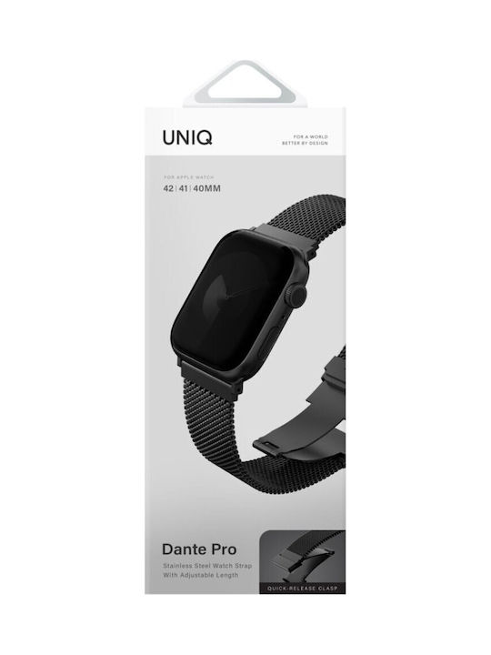 Uniq Λουράκι Ανοξείδωτο Ατσάλι Γκρι (Apple Watch 42/41/40mm, UNIQ)