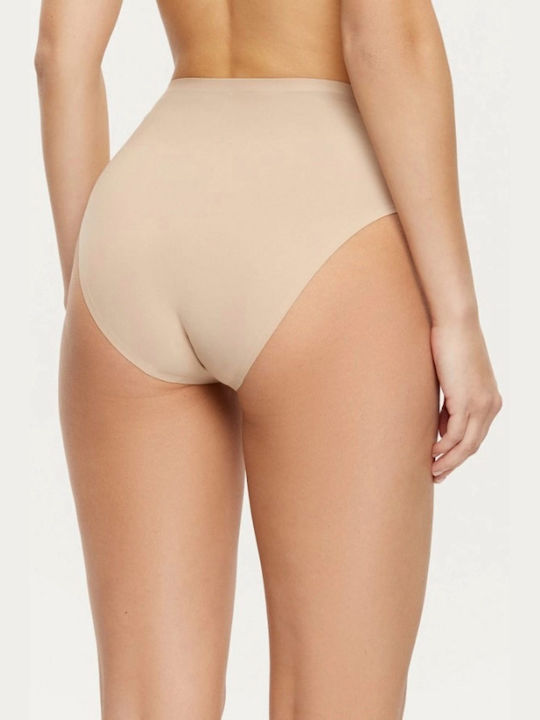 High-waisted Women's Slip Seamless Beige