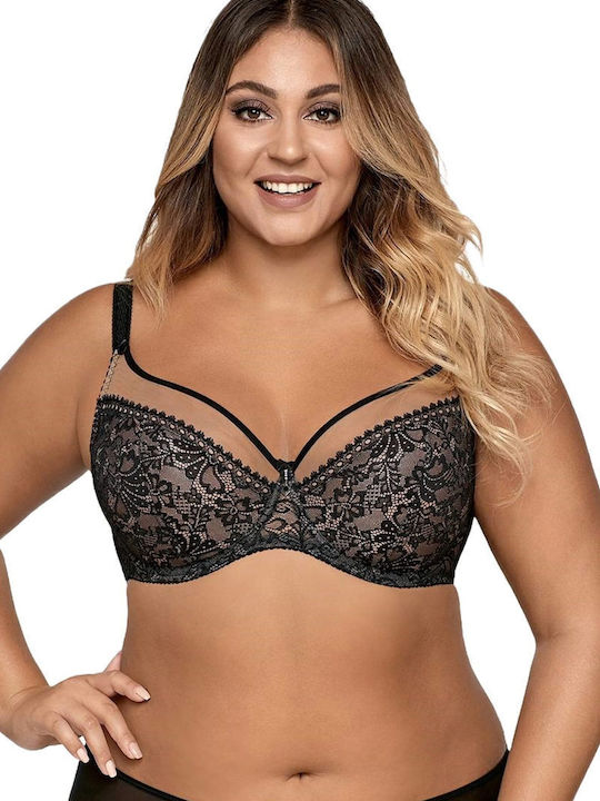 Minimizer Minimizer Bra without Padding Underwire Black
