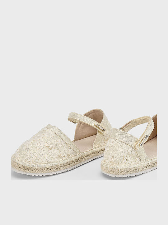 Mayoral Espadrille Jute 25-43644 Gold Mayoral Espadrille Jute 25-43644 Gold