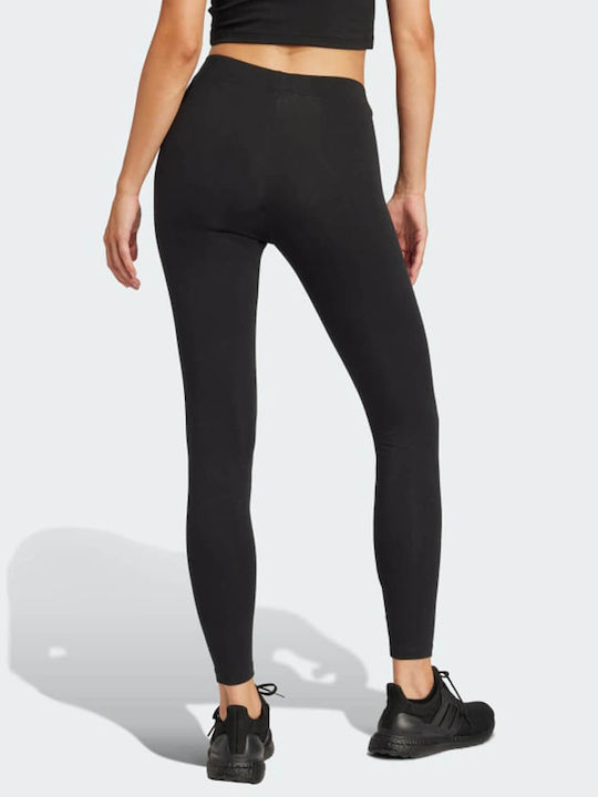 adidas Essentials Linear Cotton Women's Long Legging High Waisted Black