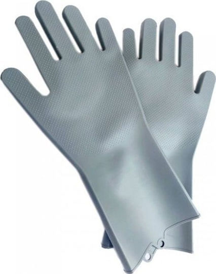Elitehoff Ofenhandschuh-Set Silikon in Gray Farbe 2Stück