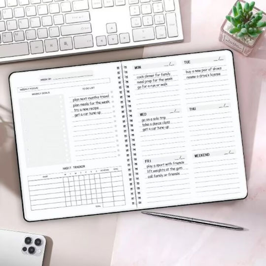Set 8 Notebooks Spiral A5