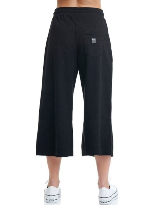 Sweatpants Flared Black