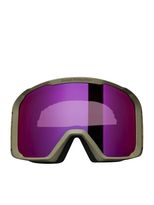 Sweet Protection Ski- & Snowboardbrille Erwachsene Lila mit Linse in Lila Farbe