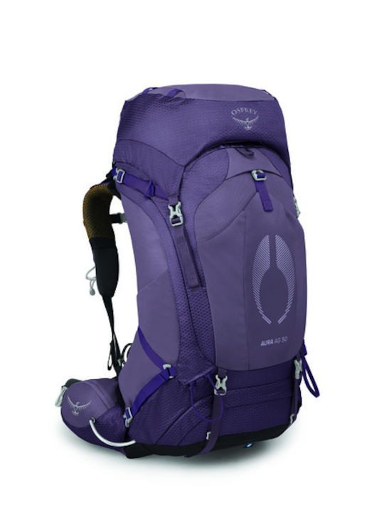 Osprey Aura Ag 50 Ορειβατικό Σακίδιο 50lt Μωβ Trekking